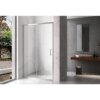 Shower door sliding KZ14D chrome 1250-1300mm glass 6mm