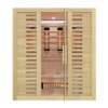 Infrared Sauna BLISSFUL HAVEN XL Quartz WITH SALT STONES XL- Full Spectrum, 1800x1600x2000mm