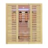 Infrared Sauna BLISSFUL HAVEN XL Quartz WITH SALT STONES XL- Full Spectrum, 1800x1600x2000mm