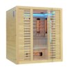 Infrared Sauna BLISSFUL HAVEN XL Quartz WITH SALT STONES XL- Full Spectrum, 1800x1600x2000mm