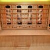 Infrared Sauna BLISSFUL HAVEN XL Quartz WITH SALT STONES XL- Full Spectrum, 1800x1600x2000mm