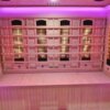 Infrared Sauna BLISSFUL HAVEN XL Quartz WITH SALT STONES XL- Full Spectrum, 1800x1600x2000mm