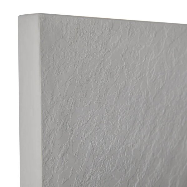 RECTANGULAR STONE SHOWER TRAY SLIM JUKO GREY 130x80 CM