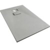 RECTANGULAR STONE SHOWER TRAY SLIM JUKO GREY 130x80 CM