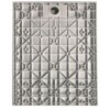 RECTANGULAR STONE SHOWER TRAY SLIM JUKO GREY 100x70 CM