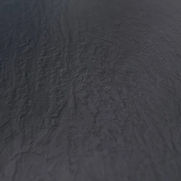 RECTANGULAR STONE SHOWER TRAY SLIM CAIR R BLACK 900x700 MM