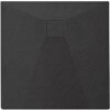 SQUARE SHOWER CABIN WITH SHOWER TRAY BS08B/RIKO BLACK/BLACK 90x90 CM