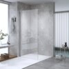 Shower screen P-WIF1200 CHROME 1200x2000mm
