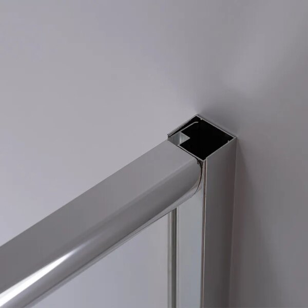 Square shower cabin R-ZKM1019 Chrome 1000x1000mm glass 6mm