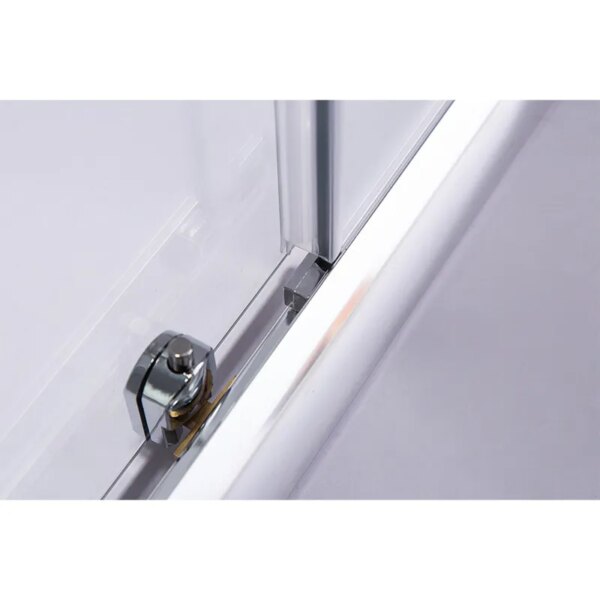 Square shower cabin R-ZKM1019 Chrome 1000x1000mm glass 6mm