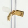 Shower door folding SH01C gold 1000mm