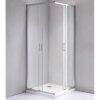 Square shower cabin R-KZ93C Chrome 1000x1000mm glass 5mm