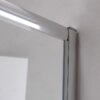 Square shower cabin R-KZ93C Chrome 1000x1000mm glass 5mm