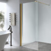 Shower screen P-SH07E 1100x2000mm GOLD