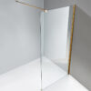 Shower screen P-SH07E 1100x2000mm GOLD