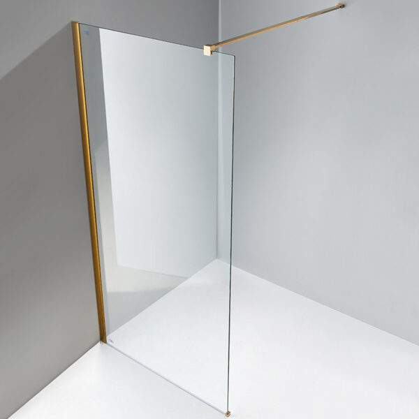 Shower screen P-SH07E 1100x2000mm GOLD