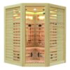 Infrared Sauna - ESTERA QUARTZ WITH SALT STONES - Full Spectrum, 1500x1500mm