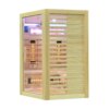 Infrared Sauna - ESTERA QUARTZ WITH SALT STONES - Full Spectrum, 1500x1500mm