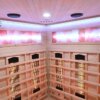 Infrared Sauna - ESTERA QUARTZ WITH SALT STONES - Full Spectrum, 1500x1500mm