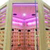 Infrared Sauna - ESTERA QUARTZ WITH SALT STONES - Full Spectrum, 1500x1500mm