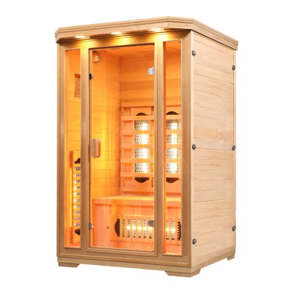 Infrared Sauna - JAMAICA Quartz- Full Spectrum 6 heaters, 1200x1000mm