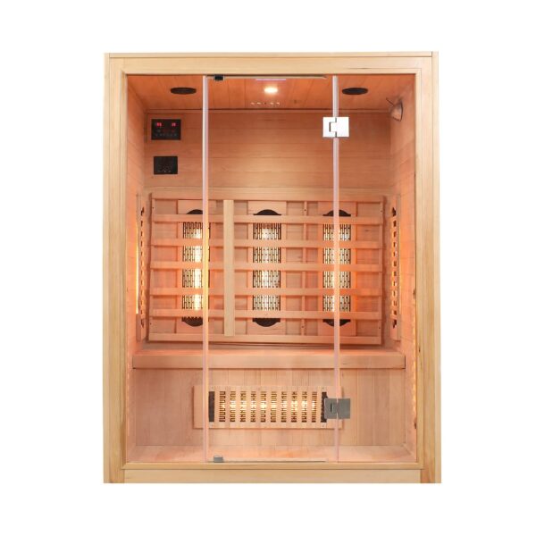 Infrared Sauna CHESTER Maxi Quartz 8 heaters 1500x1200x1900mm