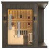Combine Sauna Outdoor VENUS Black Garden sauna 2360 x 2130 x 2500mm