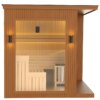 Finnish Sauna Outdoor VENUS Coffe Garden sauna 2360 x 2130 x 2500mm