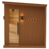 Finnish Sauna Outdoor VENUS Coffe Garden sauna 2360 x 2130 x 2500mm