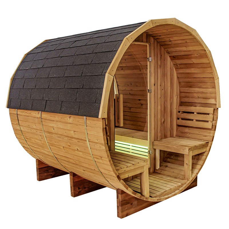 Finnish Sauna Outdoor Barrel FERNO 2100 x 2100mm