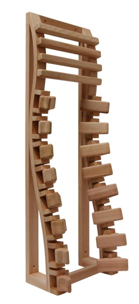 Ergonomic backrest for infrared heaters Harvia CRB-Cedar