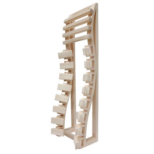 Ergonomic backrest for infrared heaters Sentiotec Aspen CRB-514-A