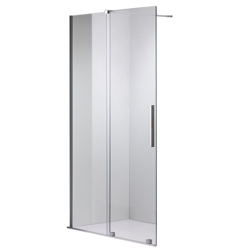 Shower screen ROSH chrome 900mm 80mm