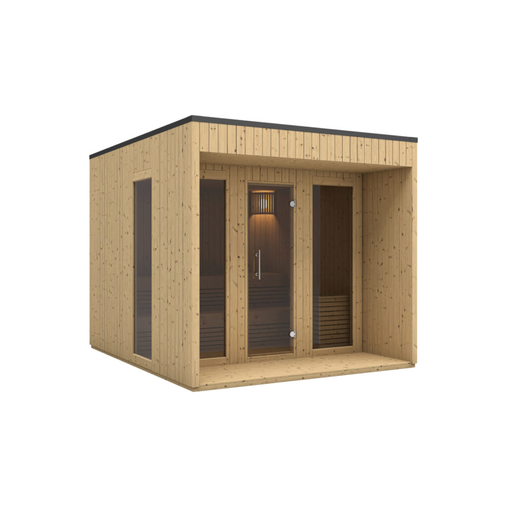 Finnish Sauna Outdoor VOLDA 2537 x 3013 x 2360 mm
