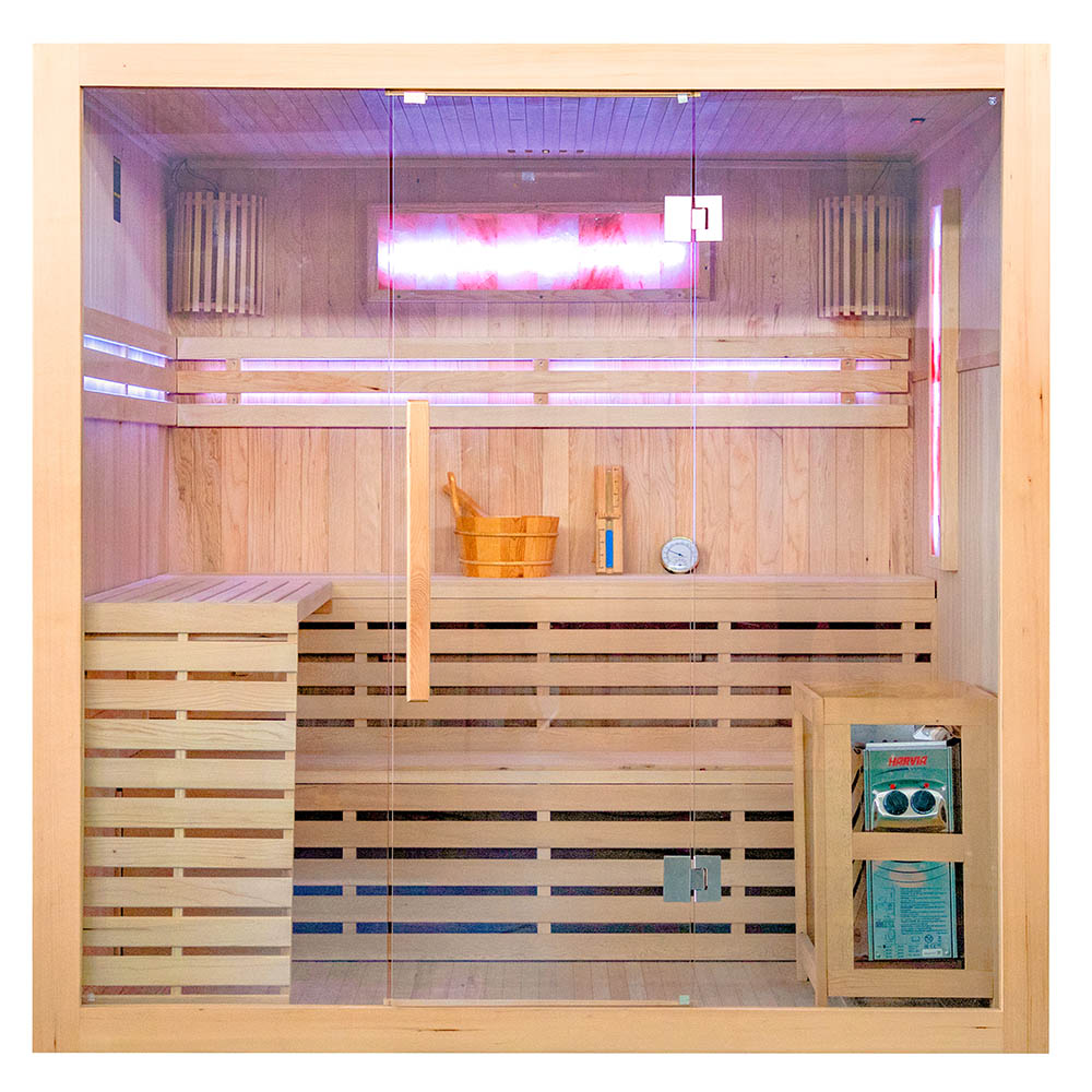 Finnish Sauna NAMIB XL Salt Stone 2000x1800x2000 mm